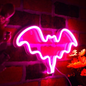 Bat Kid Room Flex Silicone LED Neon Sign St16-fnu0018 - Etsy