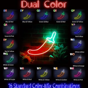 Red Pepper Decoration Flex Silicone LED Neon Sign st16-fnu0405 image 5