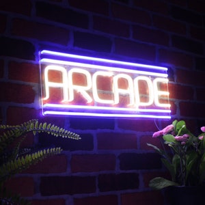 Arcade Decoration Flex Silicone LED Neon Sign st16-fnu0412