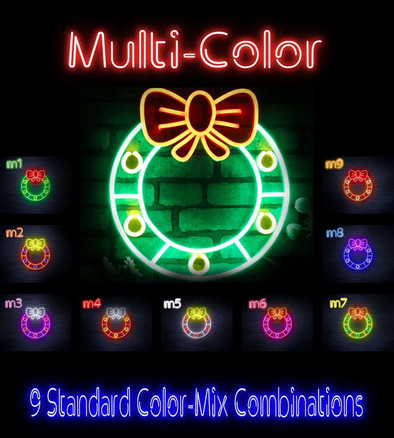 Christmas Holly Decoration Flex Silicone LED Neon Sign st16-fnu0116 image 5