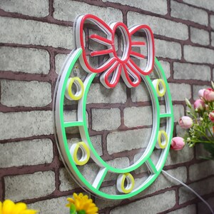 Christmas Holly Decoration Flex Silicone LED Neon Sign st16-fnu0116 image 6