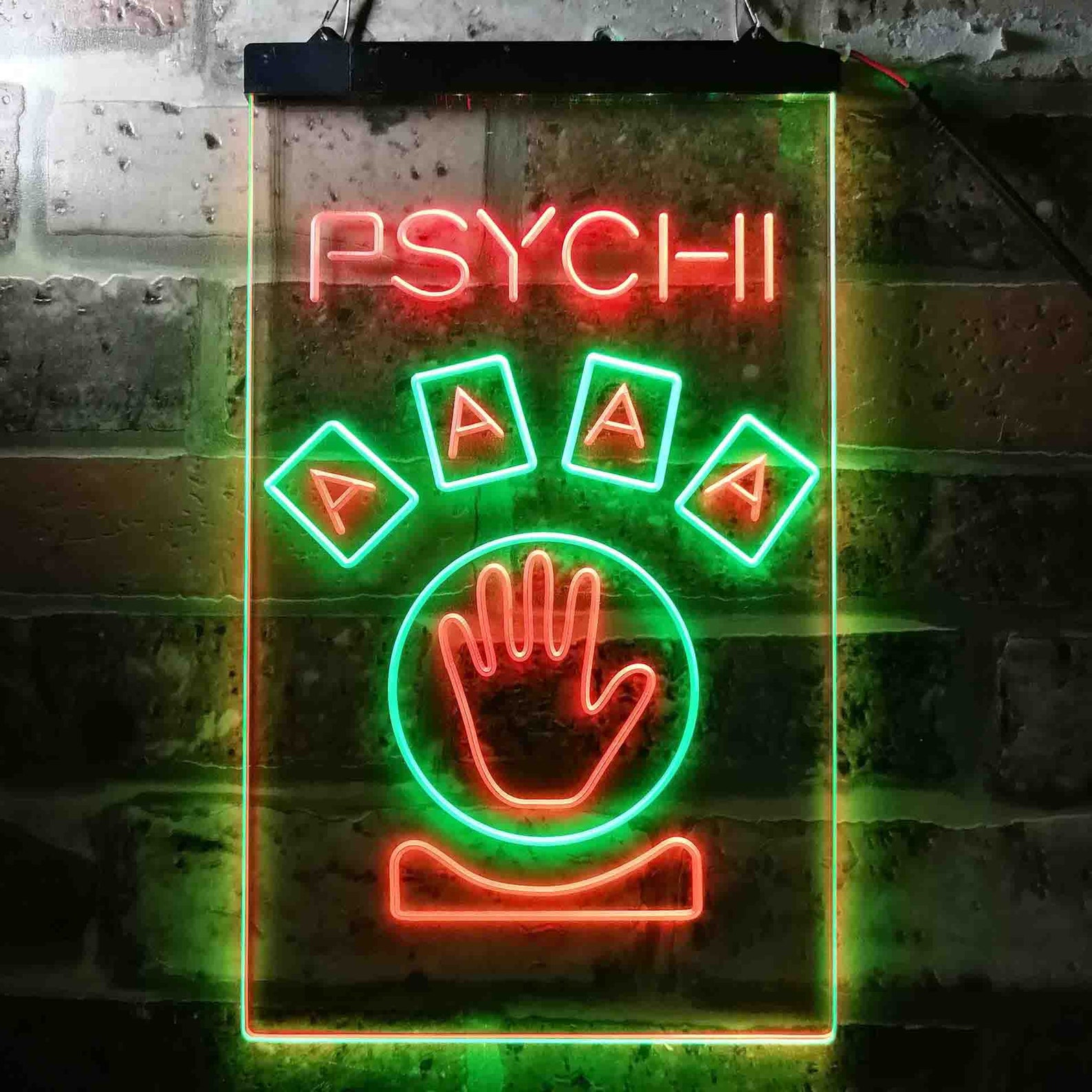 Psychic Dual Color LED Neon Sign st6i3659 Etsy