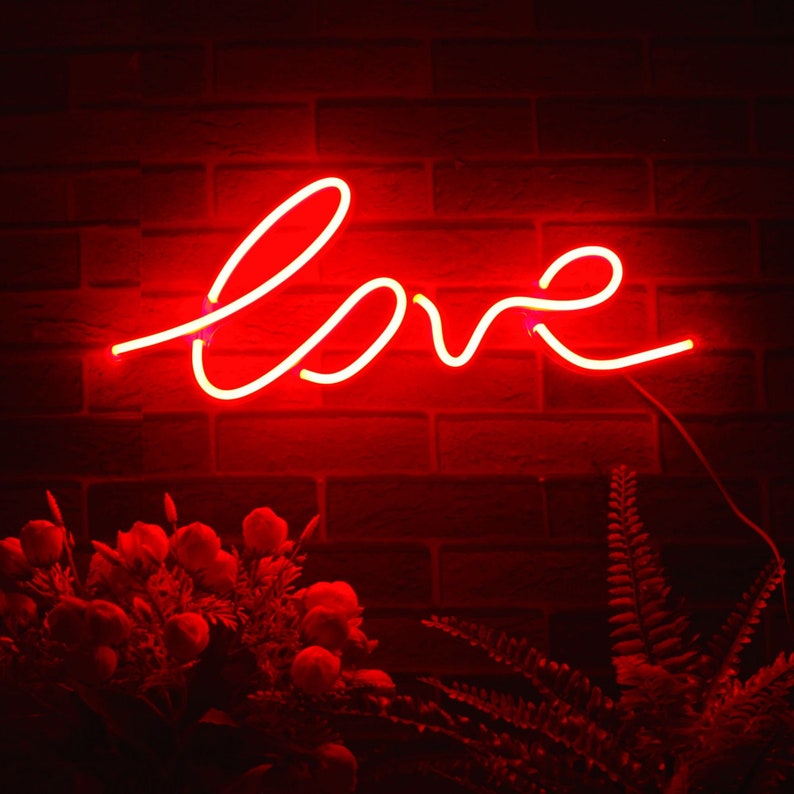 love Decoration Flex Silicone LED Neon Sign st16-fnu0202 image 1