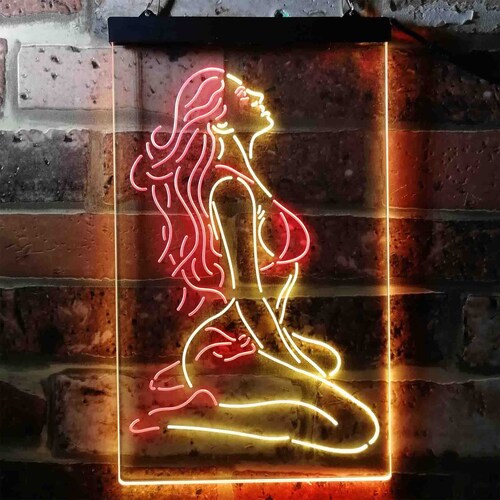 New Guns Neon Light Sign 17" Artwork Man Cave Real Glass 