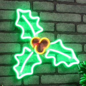 Christmas Holly Flex Silicone LED Neon Sign st16-fnu0158 image 6