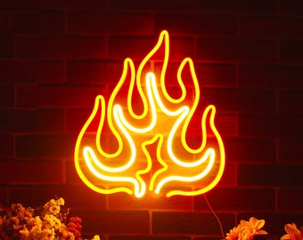 Flame Decoration Flex Silicone LED Neon Sign st16-fnu0208