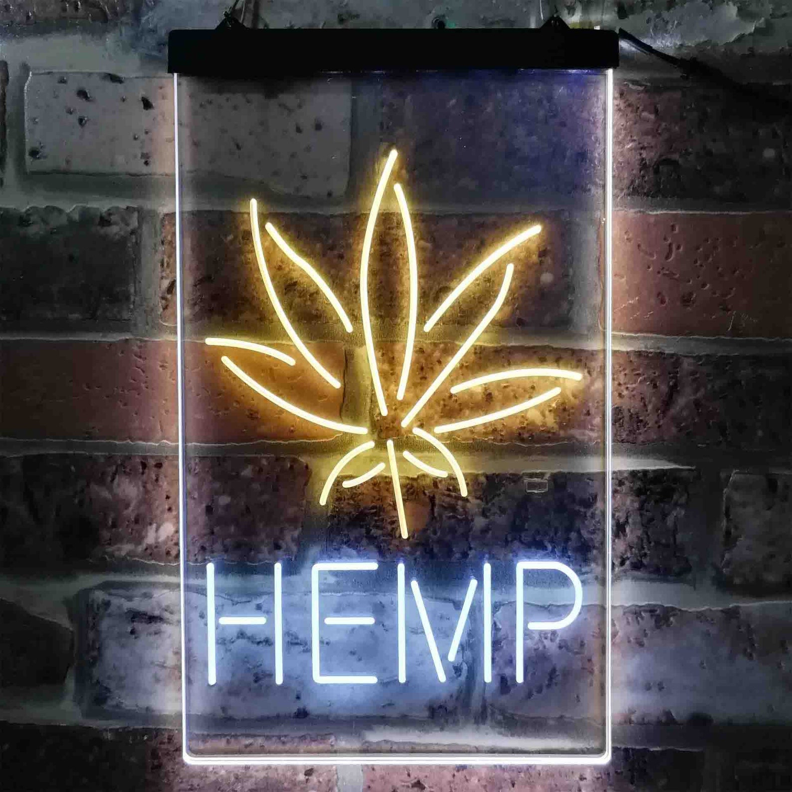 Hemp Leaf Dual Color LED Neon Sign St6-i3828 - Etsy