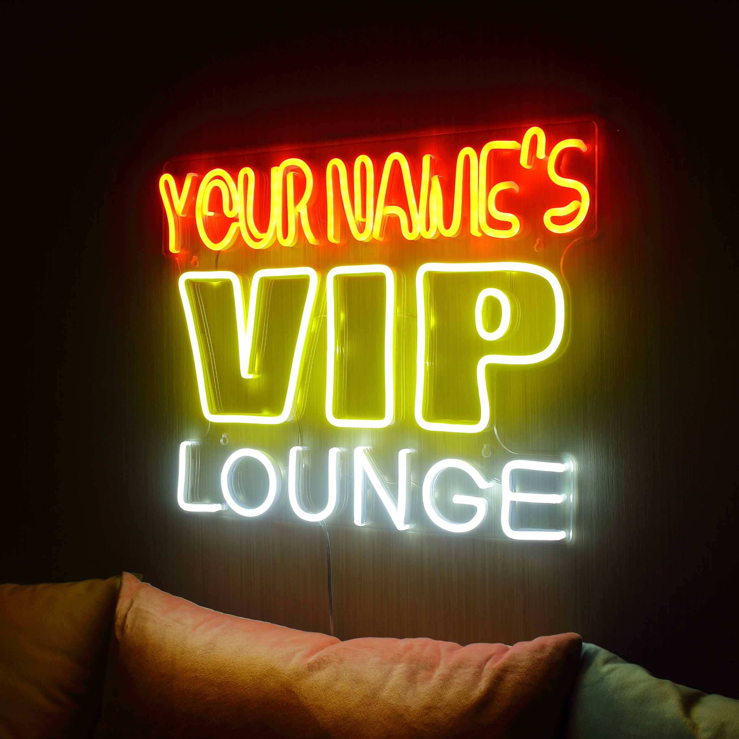 Name Personalized VIP Lounge Bar Extra-large Ultra-bright LED Neon Sign ...