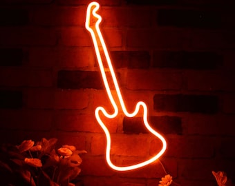 Guitar Decoration Flex Silicone LED Neon Sign st16-fnu0241