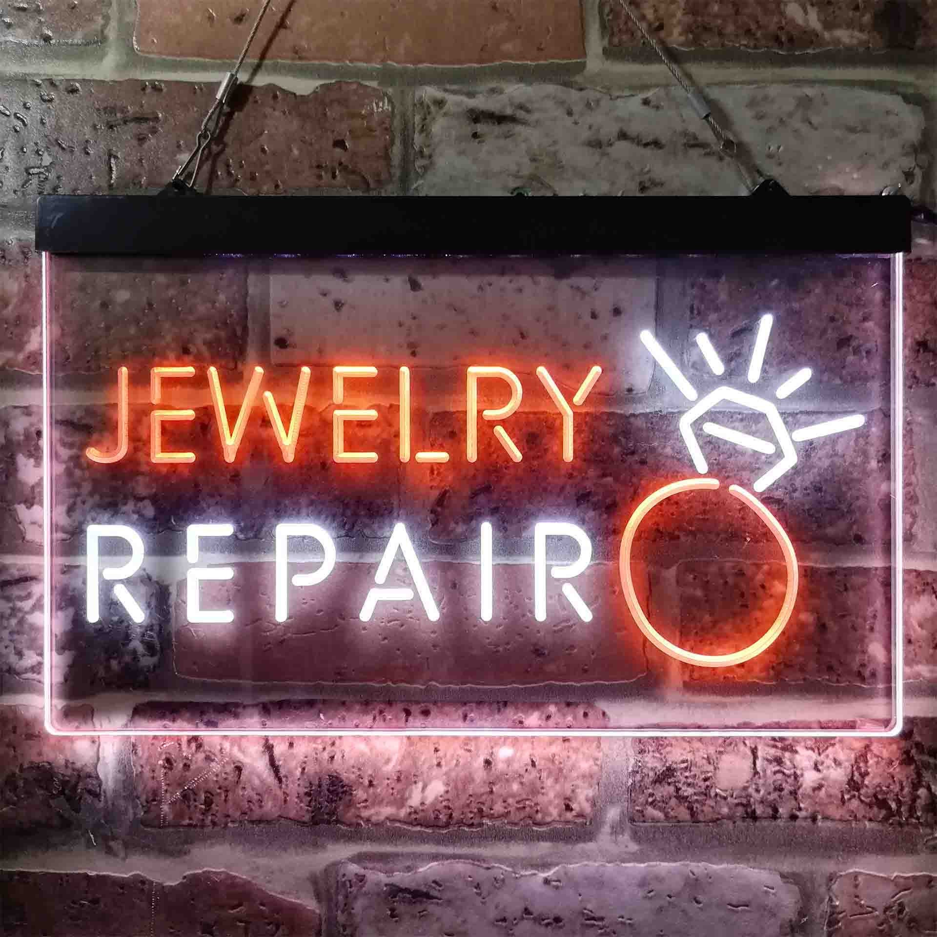 Jewelry Repair Shop Dual Color LED Neon Sign st6i3871 Etsy
