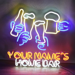 Name Personalized Beer Party Home Bar Extra-Large Ultra-Bright LED Neon Sign st16-fn-p0009-tm
