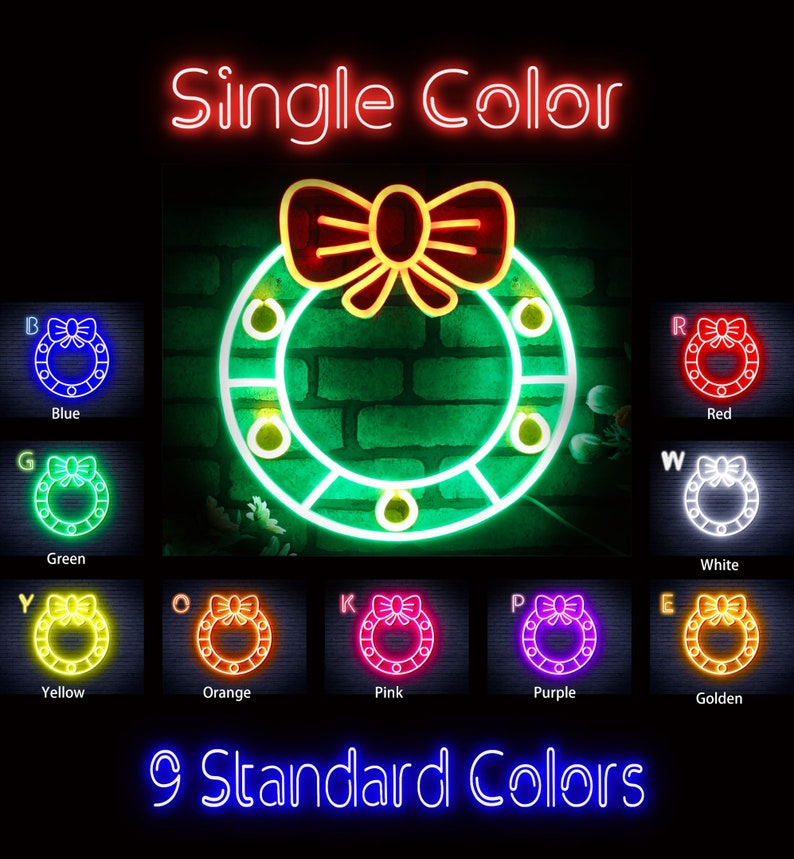 Christmas Holly Decoration Flex Silicone LED Neon Sign st16-fnu0116 image 3
