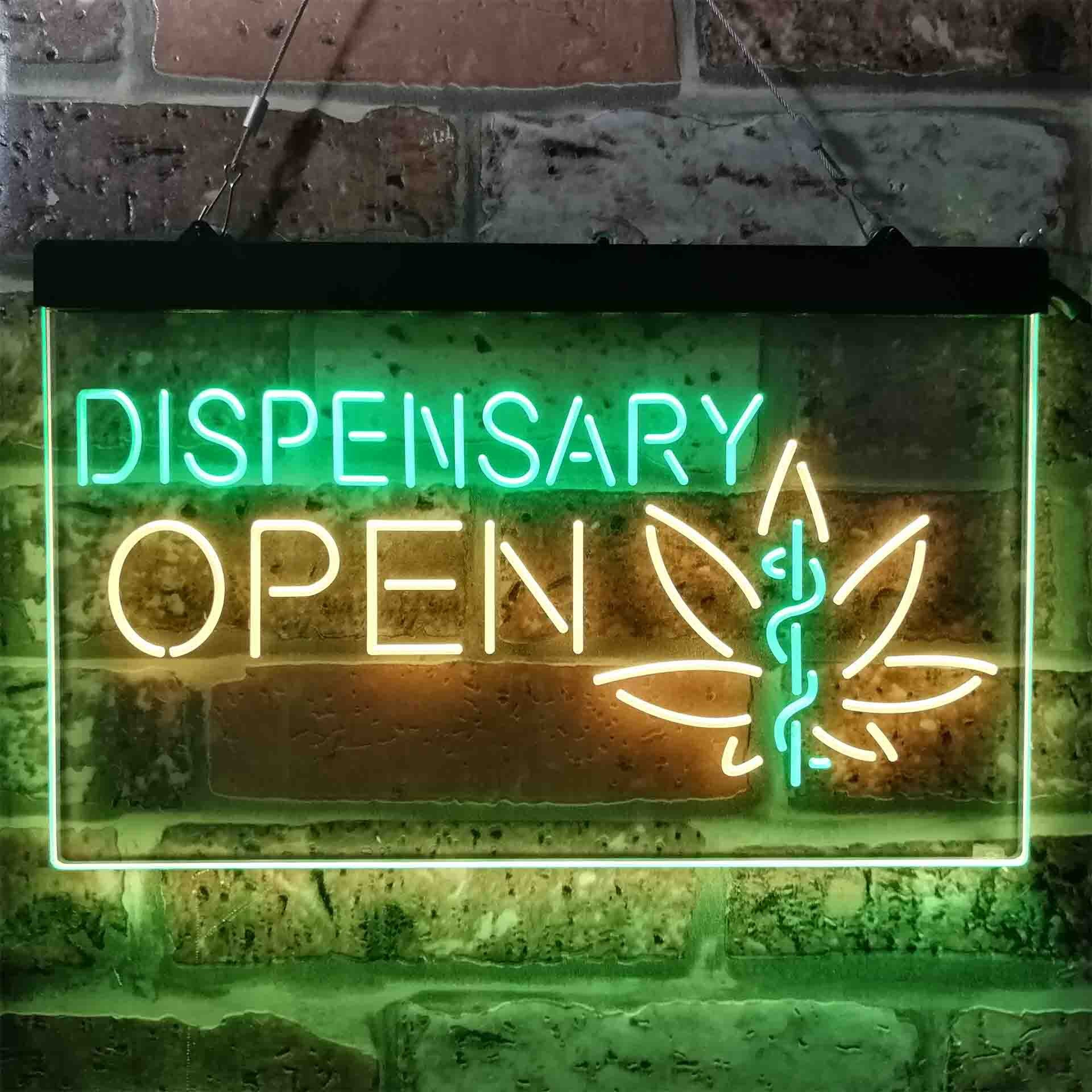 Dispensary Cross Medical Supply Shop Dual Color LED Neon Sign Etsy