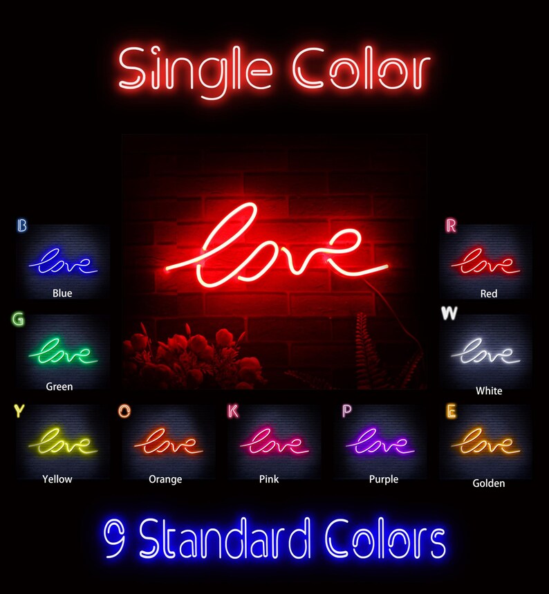 love Decoration Flex Silicone LED Neon Sign st16-fnu0202 image 3