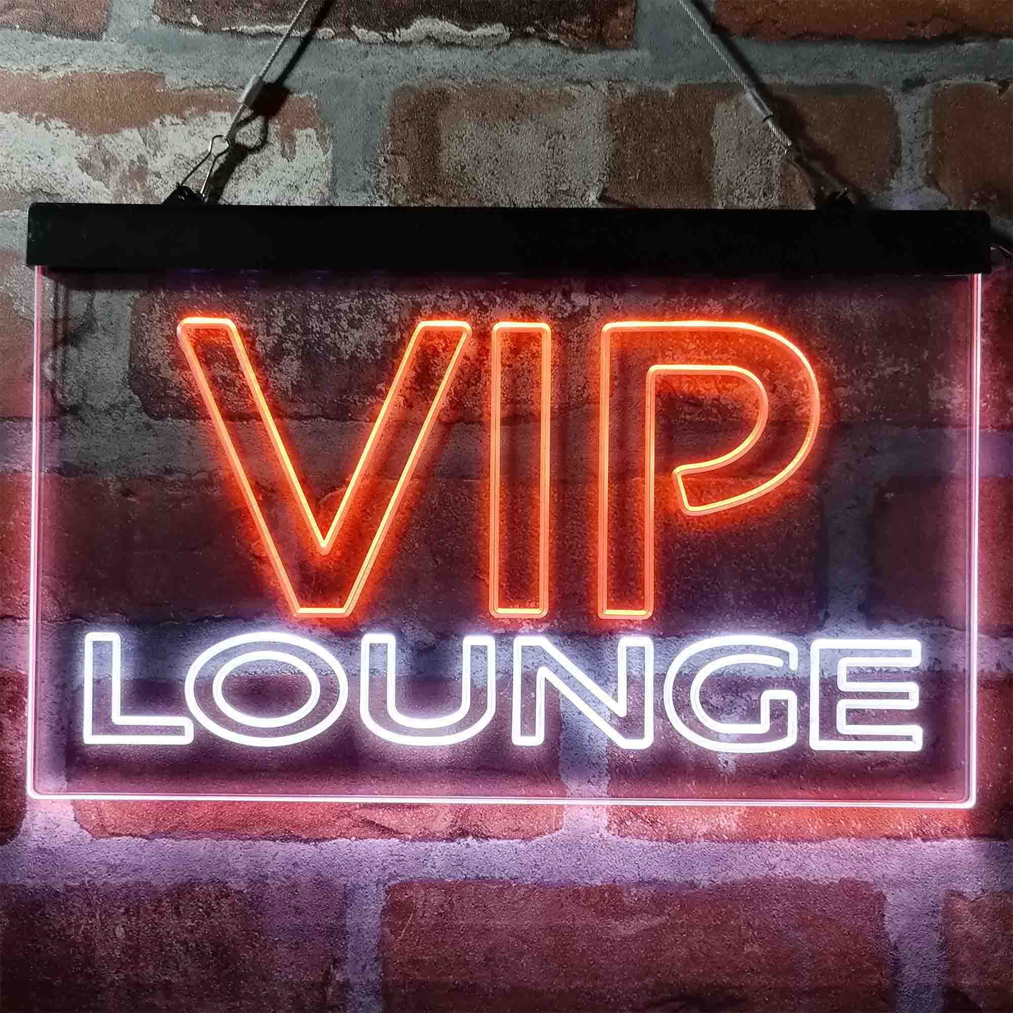 VIP Lounge Display Dual Color LED Neon Sign St6-i3996 - Etsy