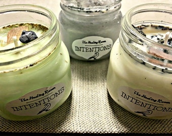 Reiki Infused Intention Candles | Hand poured | 8oz