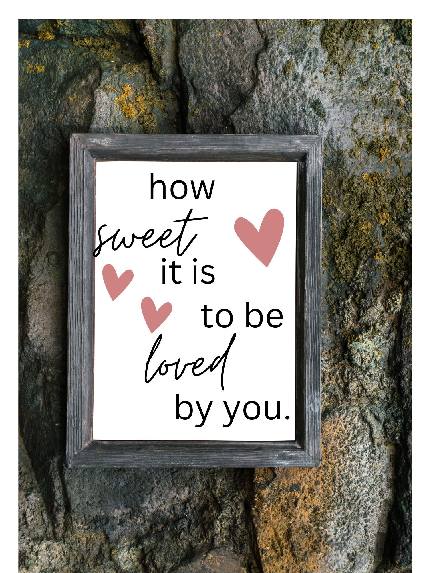 SVG How Great It is to Be Loved by You Digital Download - Etsy