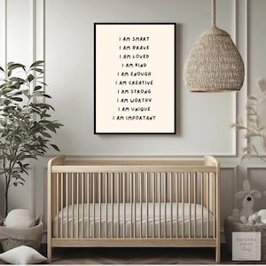 Inspirational Quote Digital Art Print | Motivational Wall Decor | Positive Affirmation Printable | Modern Minimalist Home Office Decor