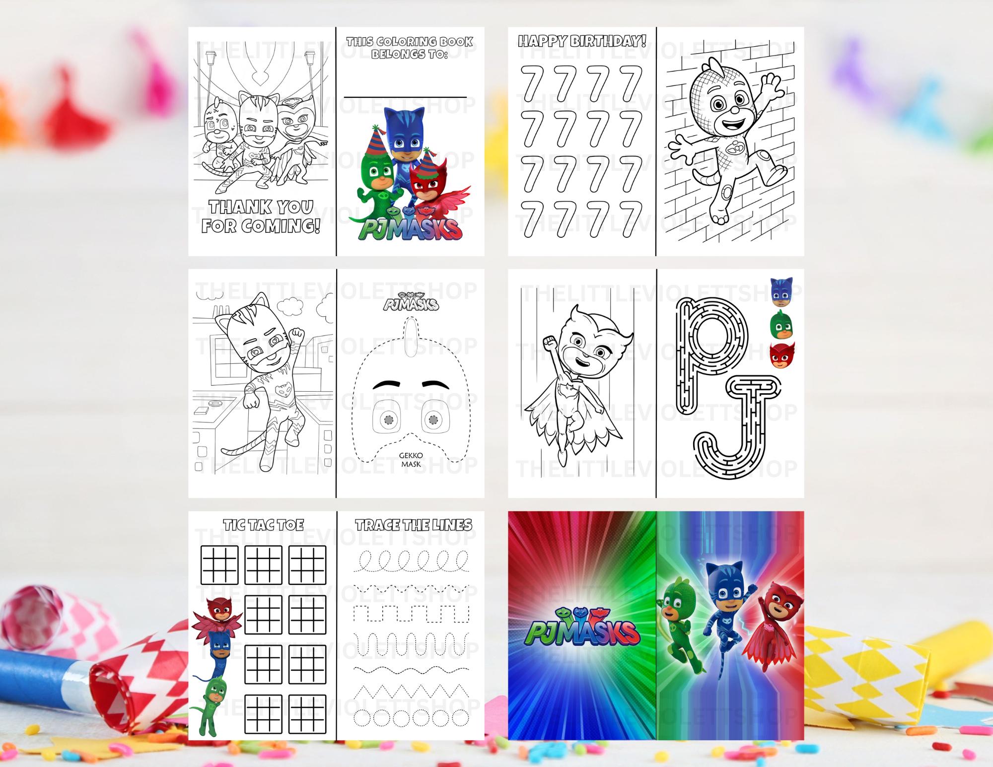 Pj Masks Da Colorare Super Pigiamini Da Colorare Pdf Pjmask Italia