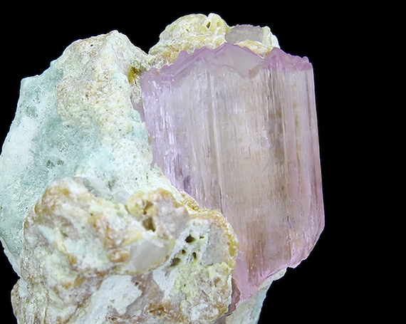Spodumene / (var: “Kunzite”) / Locality - Darra-i-Pech, (Pech), Chapa Dara District, Kunar Province (Nuristan), Afghanistan
