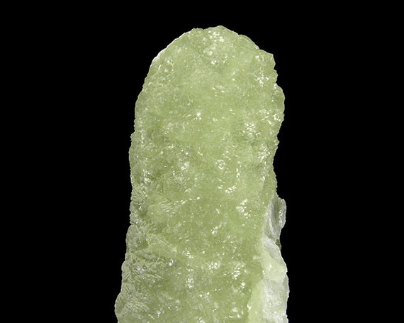 Prehnite finger cast after Anhydrite / Locality - Prospect Park Quarry, Prospect Park, Passaic County, New Jersey