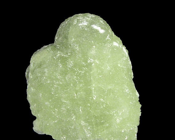 Prehnite finger cast after Anhydrite / Locality - Prospect Park Quarry, Prospect Park, Passaic County, New Jersey