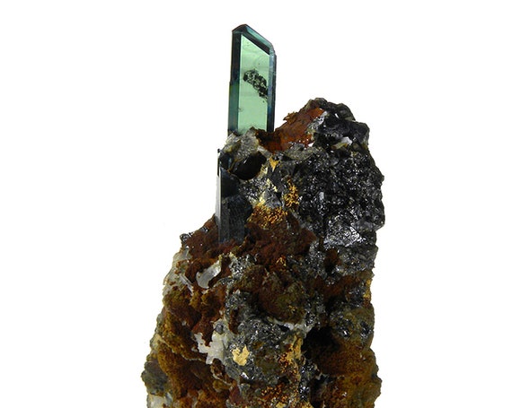 Vivianite / Locality - Huanuni mine, Huanuni, Dalence Province, Oruro Department, Bolivia