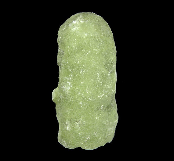 Prehnite finger cast after Anhydrite / Locality - Prospect Park Quarry, Prospect Park, Passaic County, New Jersey