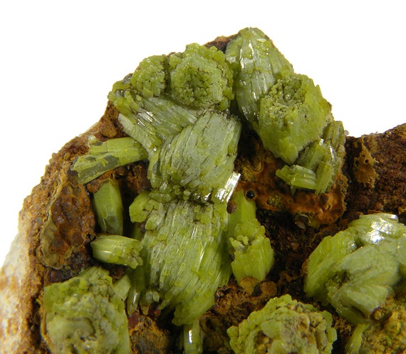 Pyromorphite (rare from Bolivia) / Locality - Huari-Huari Mine, Serranía Huarihuari, Cornelio Saavedra Province, Potosi Department, Bolivia