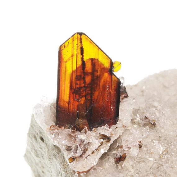 Brookite with Quartz / Locality - Kharan District, Balochistan, Pakistan