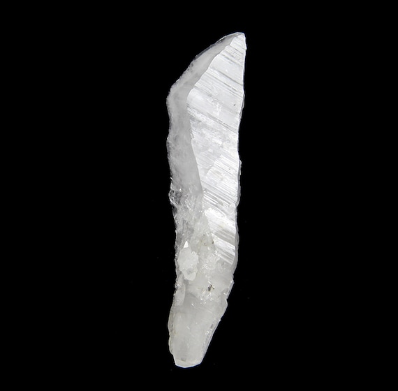 Quartz (doubly-terminated “floater”) / B. K. Pocket, Meteor Pocket Area, South of Ouray, Ouray County, Colorado