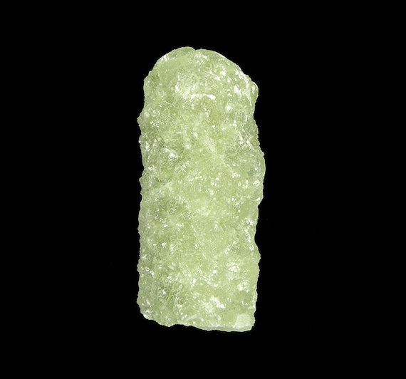 Prehnite finger cast after Anhydrite / Locality - Prospect Park Quarry, Prospect Park, Passaic County, New Jersey