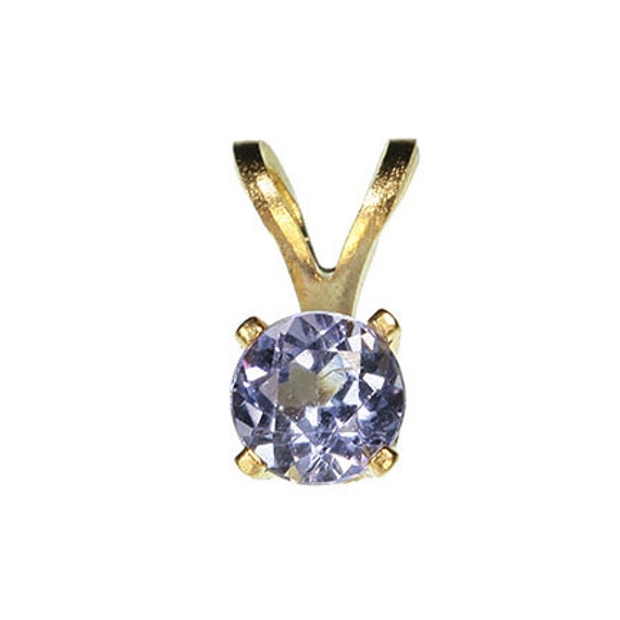 Tanzanite Pendant in 14kt Yellow Gold