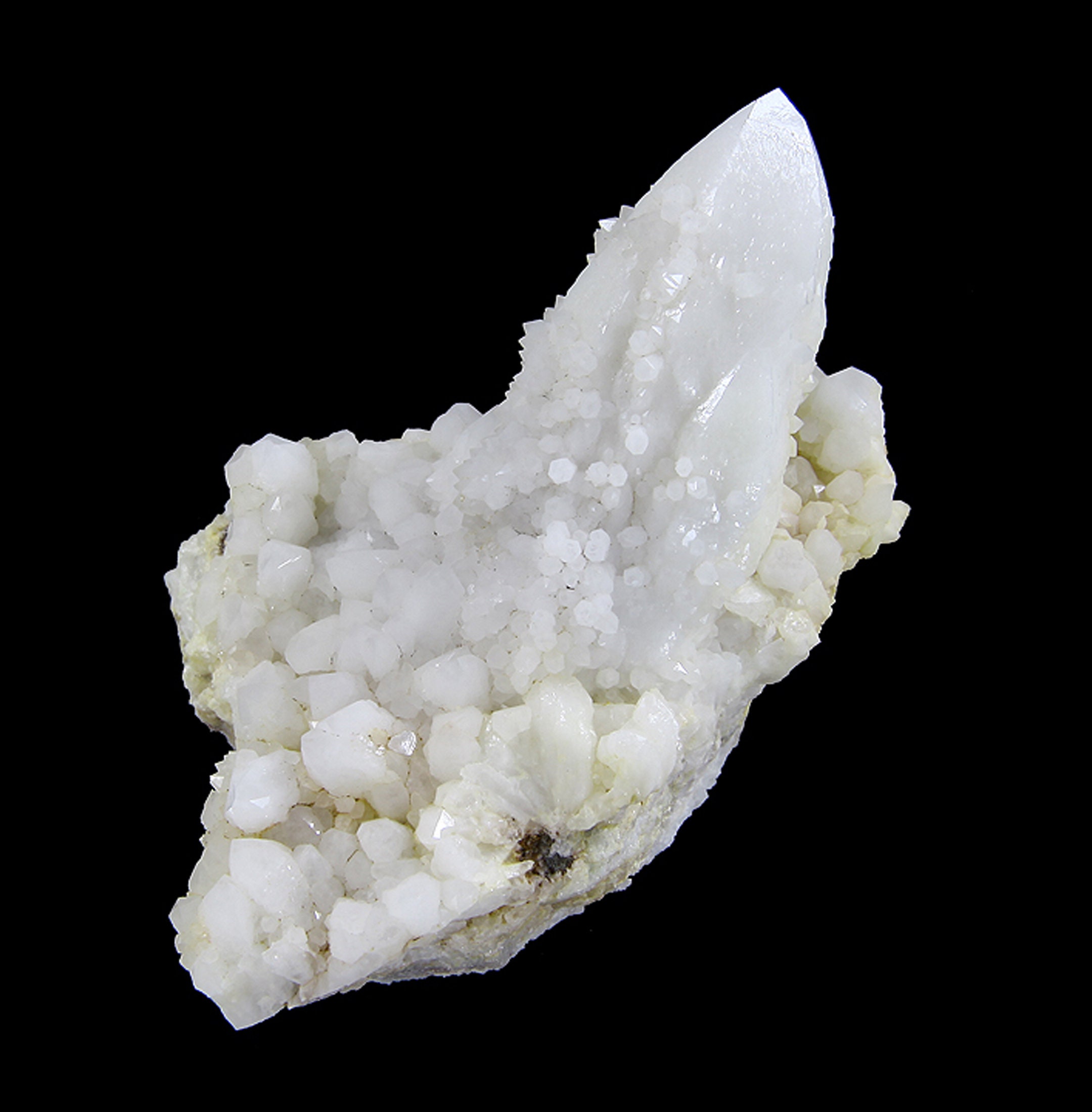 Quartz (var “Milky Quartz”) / Locality Ohio Mine, in the Ouray