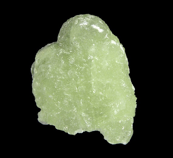 Prehnite finger cast after Anhydrite / Locality - Prospect Park Quarry, Prospect Park, Passaic County, New Jersey