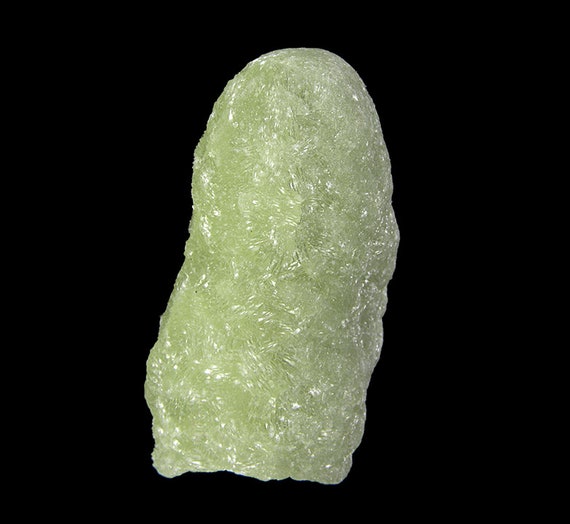 Prehnite finger cast after Anhydrite / Locality - Prospect Park Quarry, Prospect Park, Passaic County, New Jersey