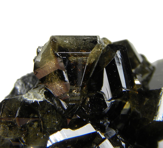 Cassiterite on Quartz / Locality - Viloco Mine, Loayza Province, La Paz Department, Bolivia