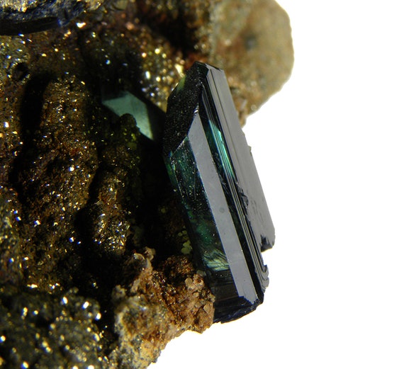 Vivianite / Locality - Huanuni mine, Huanuni, Dalence Province, Oruro Department, Bolivia