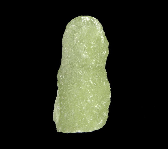 Prehnite finger cast after Anhydrite / Locality - Prospect Park Quarry, Prospect Park, Passaic County, New Jersey