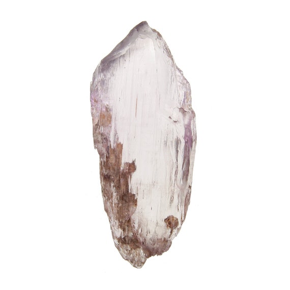 Kunzite / (GEM floater crystal) / (134 grams) / Oceanview Mine, Chief Mountain, Pala District, San Diego County, California