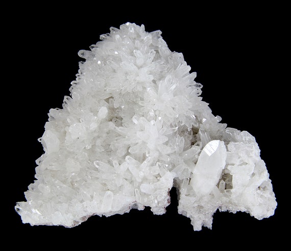 Quartz “cast” after Anhydrite / Locality - Silver Point Mine, Ouray County, Colorado