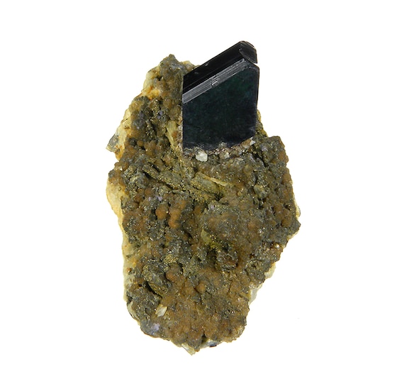 Vivianite with Childrenite, Siderite and Paravauxite / Locality - Siglo XX Mine (Siglo Veinte Mine), Potosi Department, Bolivia