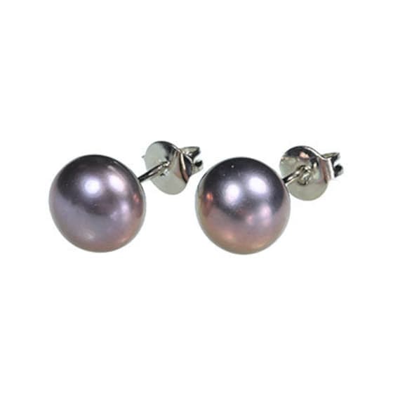 Pearl Earrings in Sterling Silver