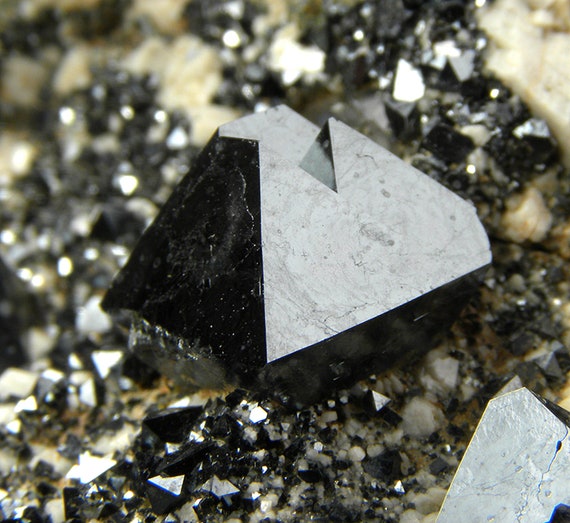 Magnetite / Locality - Cerro Huanaquino, Potosí Department, Bolivia