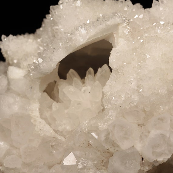 Quartz "casts" after Calcite on matrix / Locality - Mineral Farm, near Ouray, Ouray County, Colorado