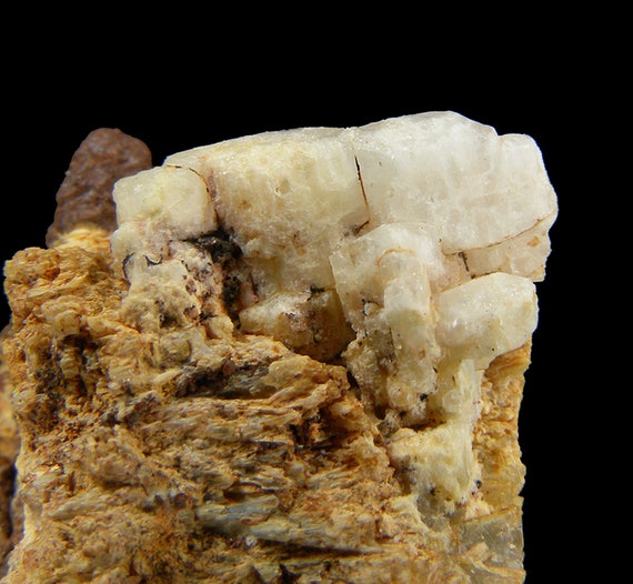 Hopeite (!!) (first known specimens from South America!) with Phosphophyllite / Locality - Huayllani mine, Boliva