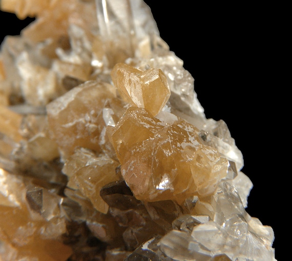 Monazite-(Ce) with Quartz / Locality - Siglo XX Mine (Siglo Veinte Mine), Llallagua, Bustillo Province, Potosi Department, Bolivia