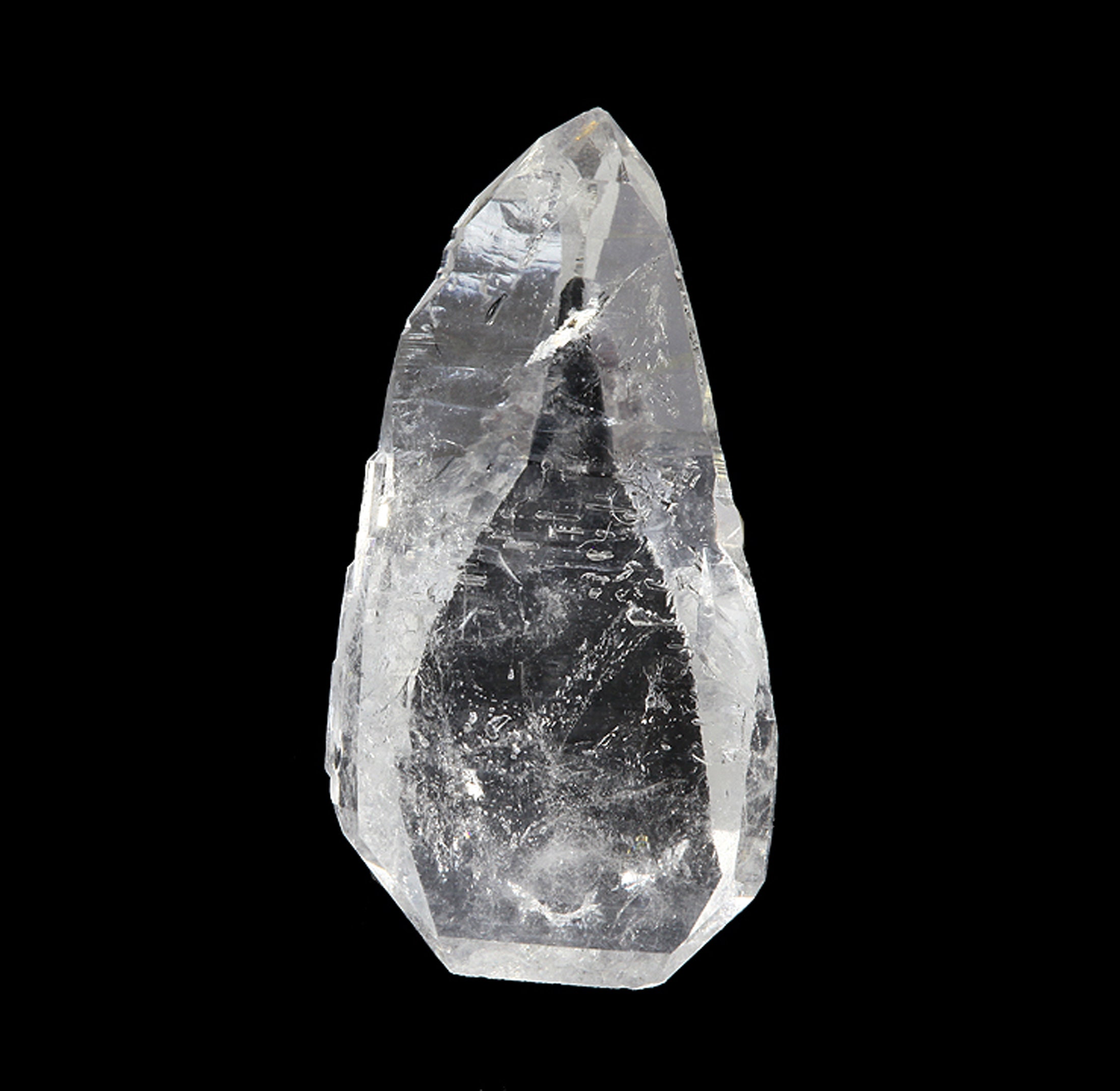 Quartz / (GEM doublyterminated “floater”) / Locality Patrick’s