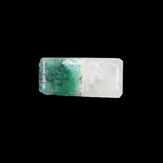 Emerald with Quartz - 1.88 cts - Bahia, Brazil