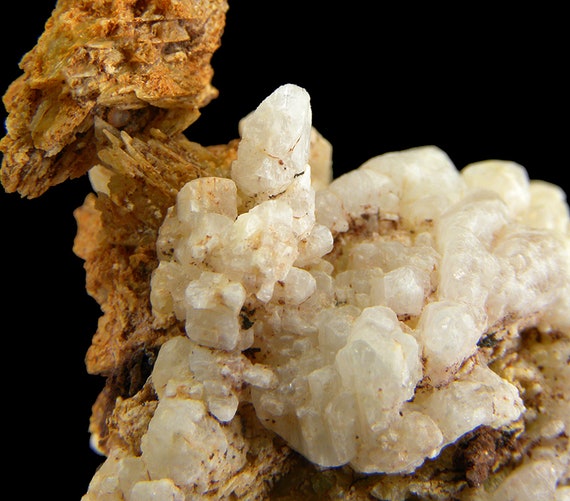 Hopeite (!!) (first known specimens from South America!) with Phosphophyllite / Locality - Huayllani mine, Boliva